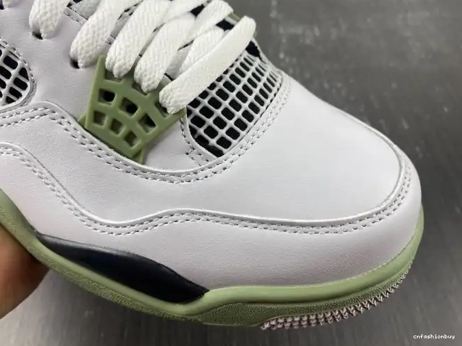 Air 4 Seafoam WMNS AQ9129-103 Jordan 0526